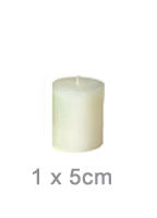Kerze Rustic 5cm